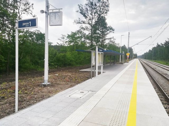 Obrazek: nowy peron w Szymocicach