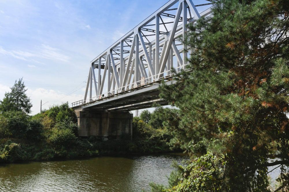 Obrazek: most nad Kanałem Gliwickim