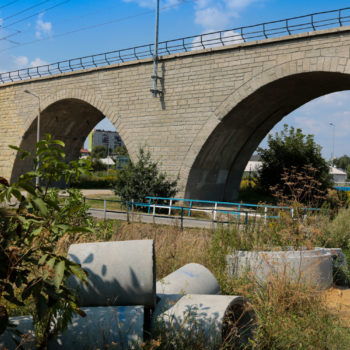 Zdjęcie: wyremontowany, czysty Most Zamysłowski.