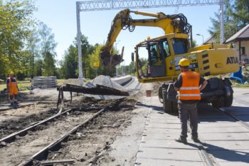 Wrzesień 2020: Prace budowlane w Chełmku