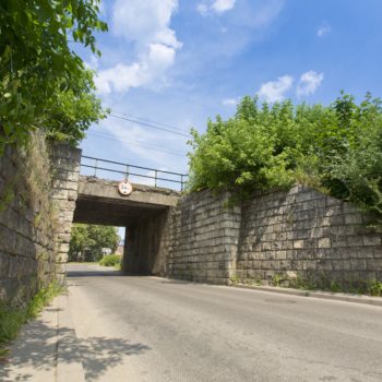 Zdjęcie: wiadukt nad ulicą Kadłubka w Chrzanowie.