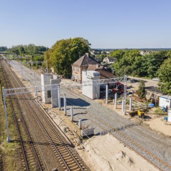 Zdjęcie: widok z góry na przystanek Kozuby