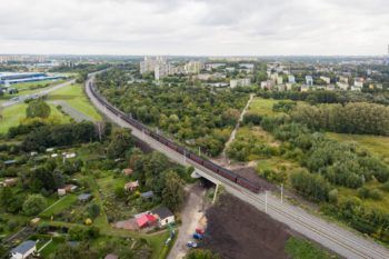 Wrzesień 2021: Aktualny efekt prac na odcinku od Zabrza Biskupice do Maciejowa Północego