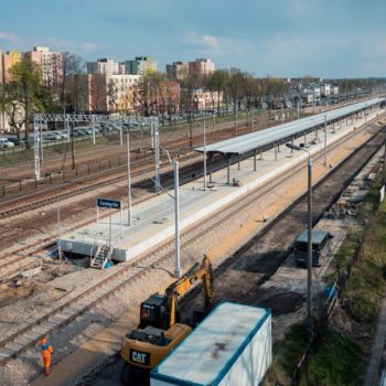 Zdjęcie: Nowy peron na stacji kolejowej w Zawierciu