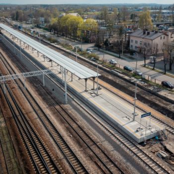 Zdjęcie: Nowy peron na stacji kolejowej w Zawierciu