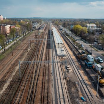 Zdjęcie: Nowy peron na stacji kolejowej w Zawierciu