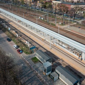 Zdjęcie: Nowy peron na stacji kolejowej w Zawierciu