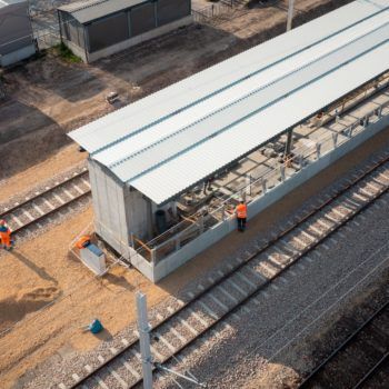 Zdjęcie: Nowy peron na stacji kolejowej w Zawierciu