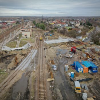 Zdjęcie: remont wiaduktu w Tarnowskich Górach.