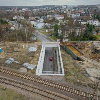 Zdjęcie: remont wiaduktu w Tarnowskich Górach.