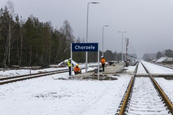 Styczeń 2023: Zimowe prace na stacji Chorzele
