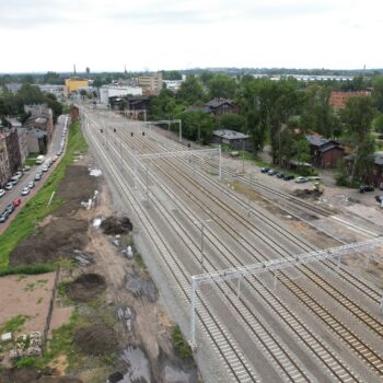 Zdjęcie: stacja Katowice Szopienice po modernizacji.