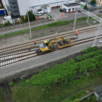 Zdjęcie: stacja Katowice Szopienice po modernizacji.