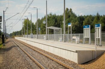 Zdjęcie: nowy przystanek kolejowy Mierzęcice.