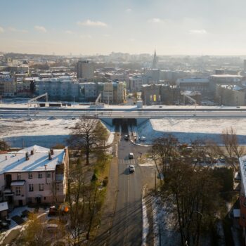 Zdjęcie: wiadukt nad ul. Floriańską w Chorzowie.