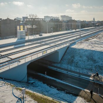 Zdjęcie: wiadukt nad ul. Floriańską w Chorzowie.